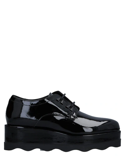 Shop Albano Laced Shoes In Black