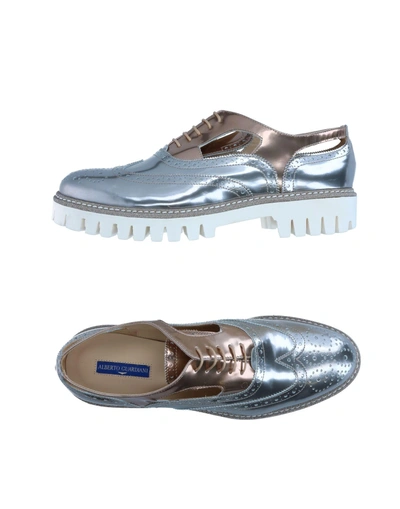 Shop Alberto Guardiani Schnürschuhe In Silver