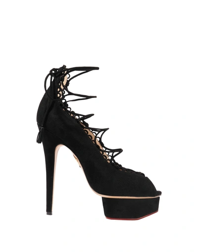 Shop Charlotte Olympia Pump In Black