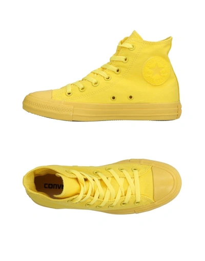 Shop Converse In Yellow