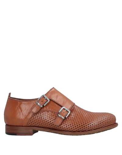 Shop Rocco P Loafers In Tan
