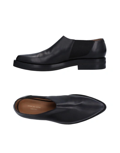 Shop Dries Van Noten Loafers In Black