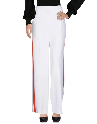 Shop Victoria Victoria Beckham Casual Pants In White