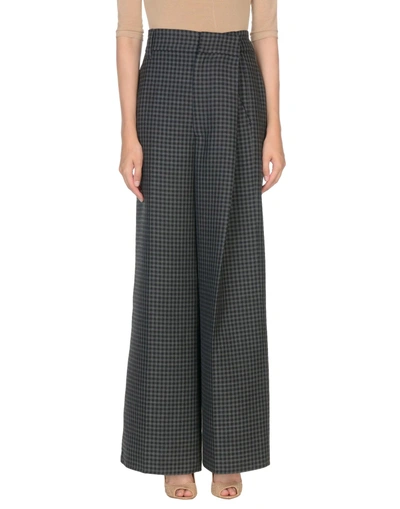 Shop Marc Jacobs Casual Pants In Lead