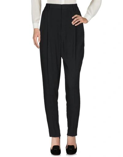 Shop Saint Laurent Casual Pants In Black