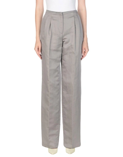 Shop M Missoni Casual Pants In Grey
