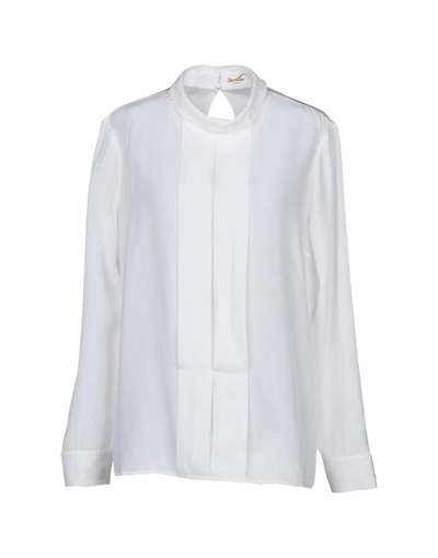 Shop Saint Laurent Blouses In White