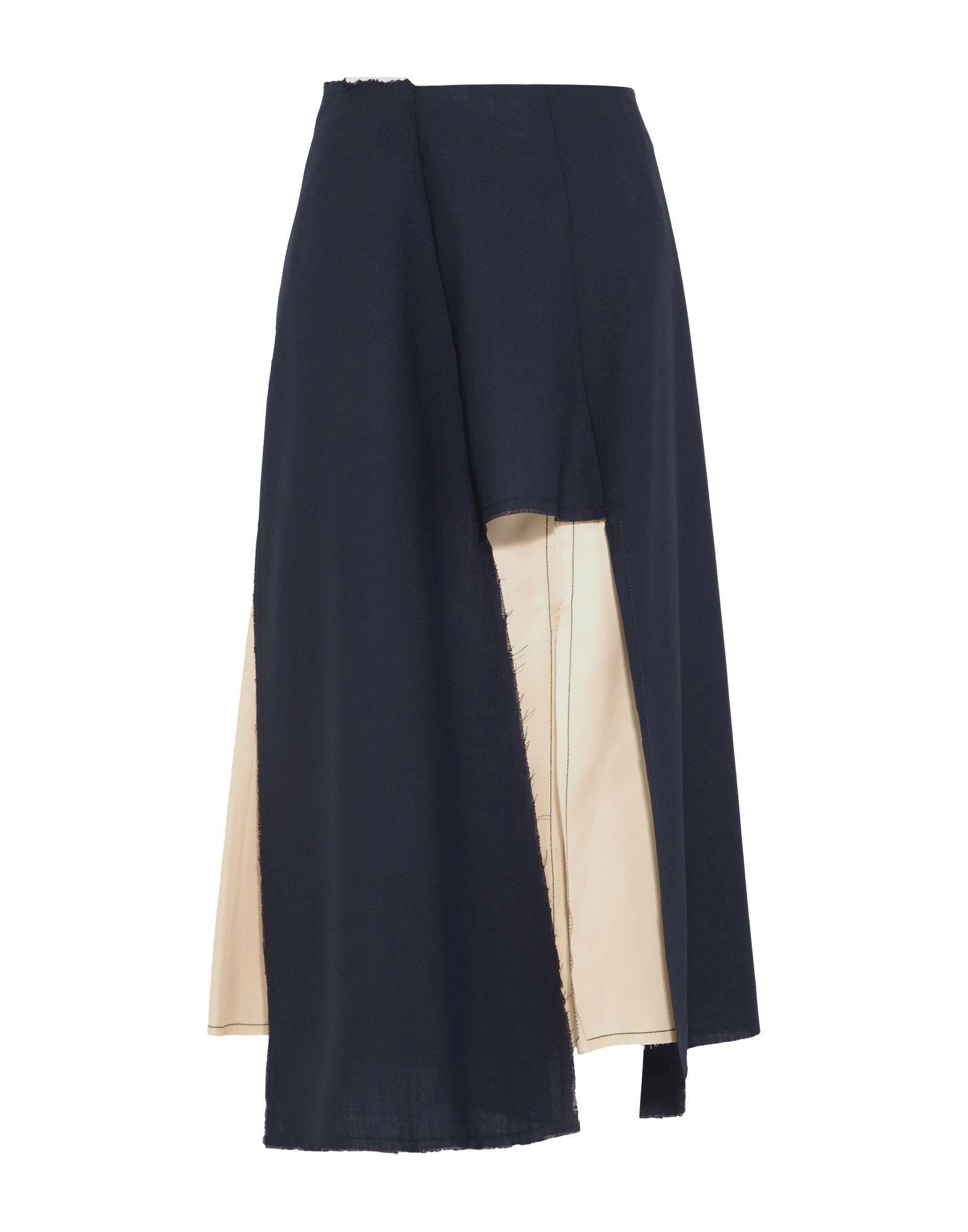 Marni Maxi Skirts In Dark Blue | ModeSens