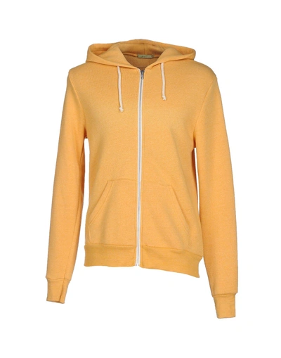 Shop Alternative Apparel &reg; Sweatshirts In Yellow