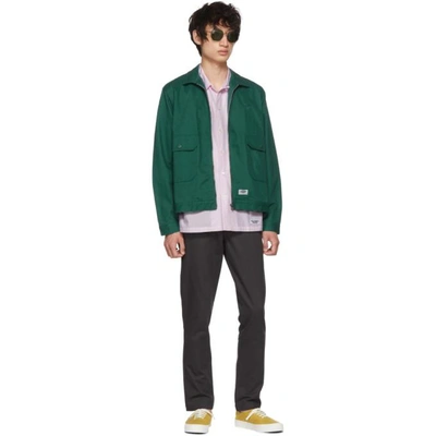 Shop Dickies Construct Green Og Mechanic Jacket In Park Green