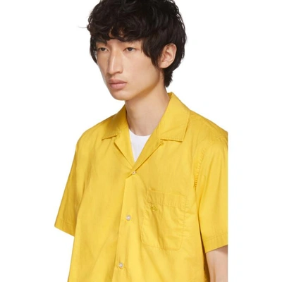 Shop Dickies Construct Yellow Work Shirt In Sunshine