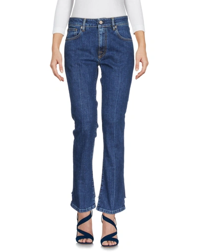 Shop Covert Denim Pants In Blue