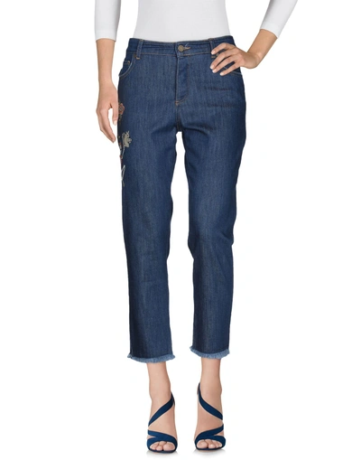 Shop Zadig & Voltaire Woman Denim Pants Blue Size 26 Modal, Cotton, Polyester, Elastane