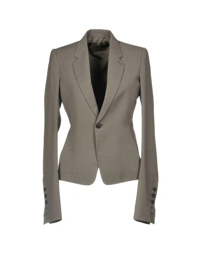 Shop Rick Owens Sartorial Jacket In Grey