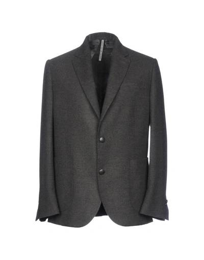 Shop Alessandro Dell'acqua Blazer In Lead