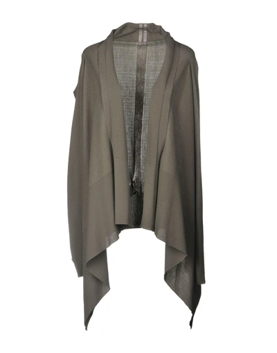 Shop Rick Owens Cardigan In Grey