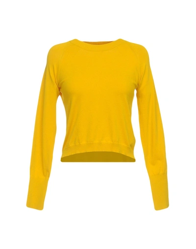 Shop Dkny Sweater In Yellow