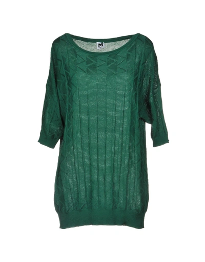 Shop M Missoni Sweater In Green