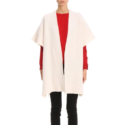 Shop Valentino Cape Cape Women  In Yellow Cream