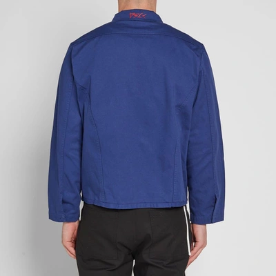 Shop 032c Workers Jacket In Blue