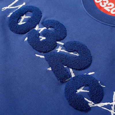 Shop 032c Believer Crew Sweat In Blue