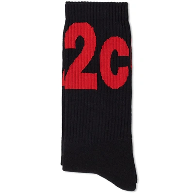 Shop 032c Socks In Black