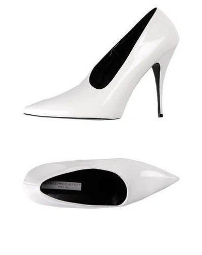 Shop Stella Mccartney Pump In White