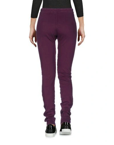 Shop Happiness Casual Pants In Deep Purple