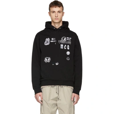 Shop Mcq By Alexander Mcqueen Mcq Alexander Mcqueen Black Big Hoodie In 1000-black