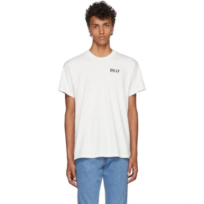 Shop Billy Off-white Classic Logo T-shirt In White Rust