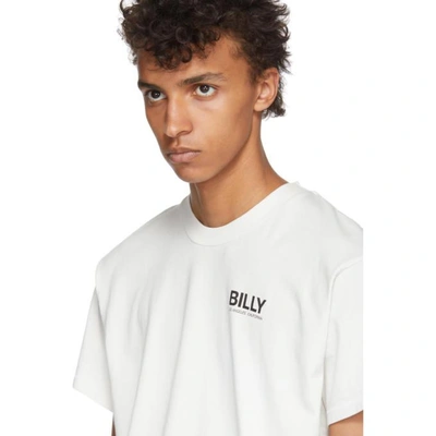 Shop Billy Off-white Classic Logo T-shirt In White Rust