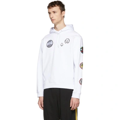 Shop Mcq By Alexander Mcqueen Mcq Alexander Mcqueen White Big Hoodie In 9000-white