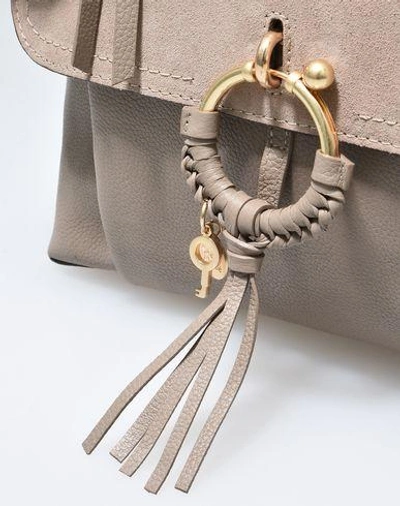 Shop See By Chloé Cross-body Bags In Dove Grey