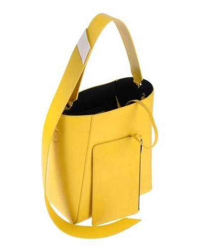 Shop Calvin Klein 205w39nyc Handbag In Yellow