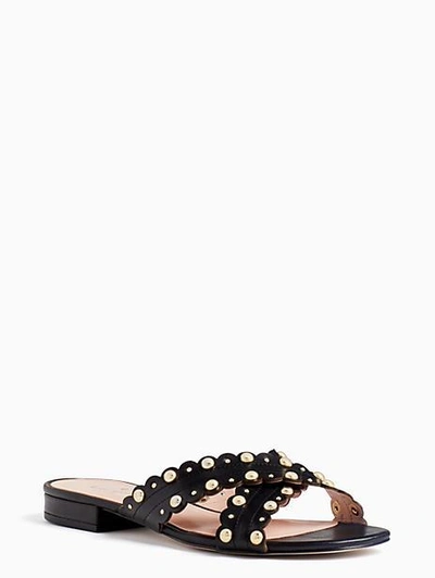 Shop Kate Spade Faye Sandals In Black