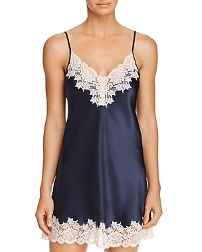 Shop Ginia Pick & Mix Chemise In Navy/pink