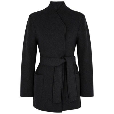 Shop Filippa K Leia Black Wool Bouclé Jacket
