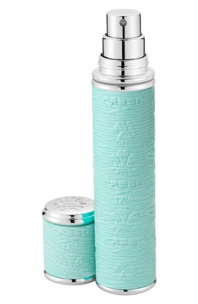 Shop Creed Turquoise Leather With Silver Trim Pocket Atomizer