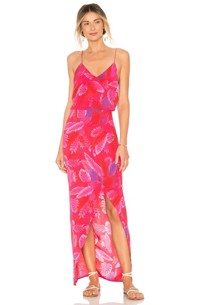 Shop Acacia Swimwear Nunu Midi Dress In Pink