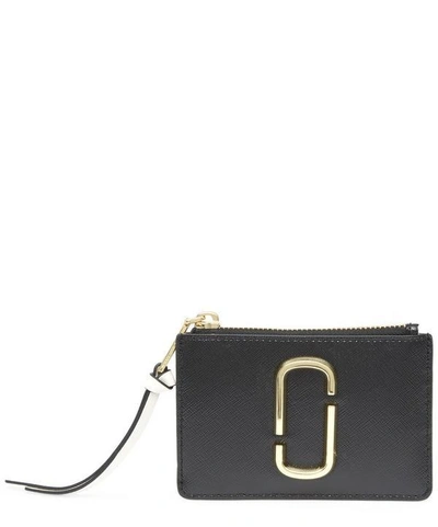 Shop Marc Jacobs Vertical Zippy Continental Wallet In Black