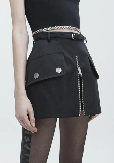 Shop Alexander Wang Utility Skort In Black