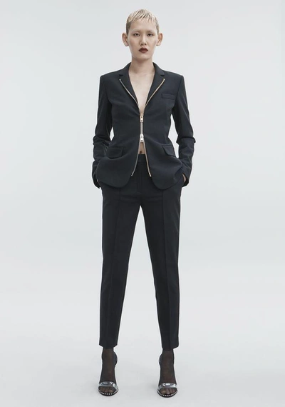 Shop Alexander Wang Fitted Blazer In Black