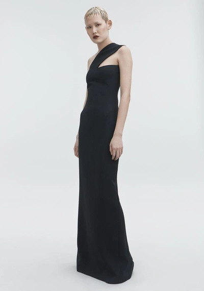 Shop Alexander Wang Cutout Column Dress In Black