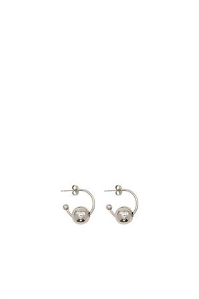 Shop Justine Clenquet Opening Ceremony Anton Earrings In Palladium
