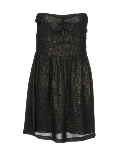 Shop Bonsui Short Dress In Black