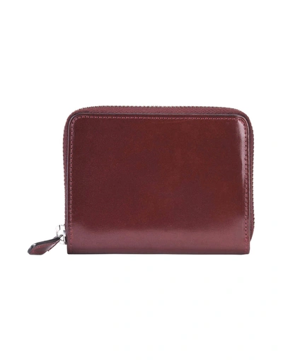 Shop Il Bussetto Wallet In Maroon