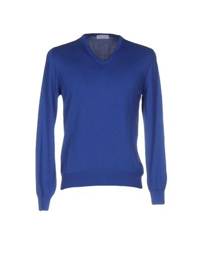 Shop Gran Sasso Sweater In Bright Blue