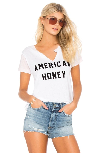 Shop Wildfox American Honey Woody Tee In White