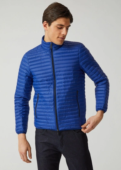 Shop Emporio Armani Down Jackets - Item 41826024 In Blue