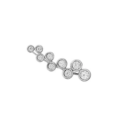 Shop Alinka Jewellery Sasha Right Ear Cuff White Gold